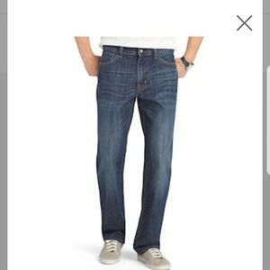 Men's IZOD Relaxed-Fit Jeans, Size: 36X30, Blue